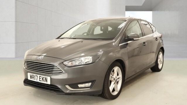 FORD FOCUS 1.0 T EcoBoost Titanium Grey 5dr 1 KEEPER+SATNAV+9 STAMPS 2017