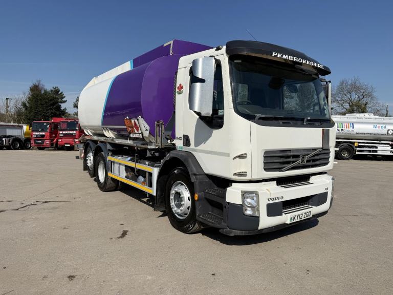 2012 VOLVO FE 340 6X2 20,000 LITRE FUEL TANKER