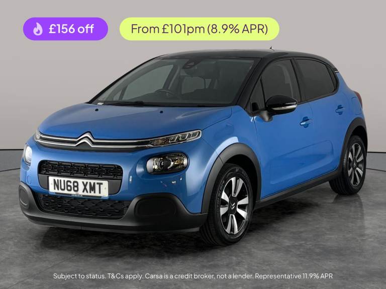 2018 Citroen C3 1.2 PureTech Feel Hatchback 5dr Petrol Manual Euro 6 (82 ps) - BLUETOOTH -  Hatch...