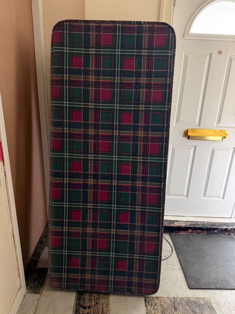 Single Folding Guest Bed with Mattress – Good Condition
