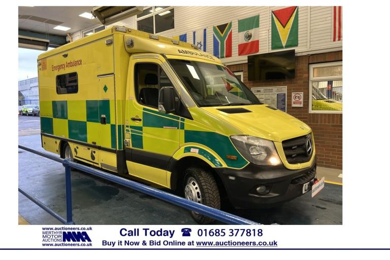 2015 Mercedes-Benz Sprinter 3.0CDI 190PS AUTO AMBULANCE / CAMPER --------------------------------...