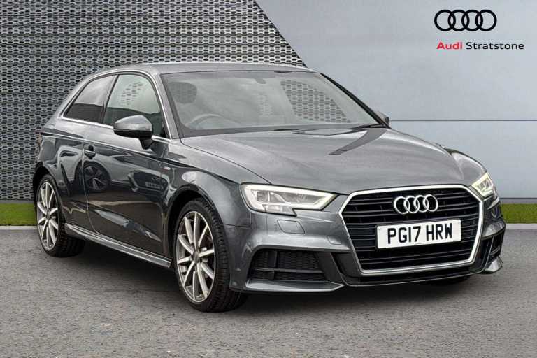  Audi A3 1.4 TFSI S Line 3dr S Tronic Hatchback Petrol Automatic
