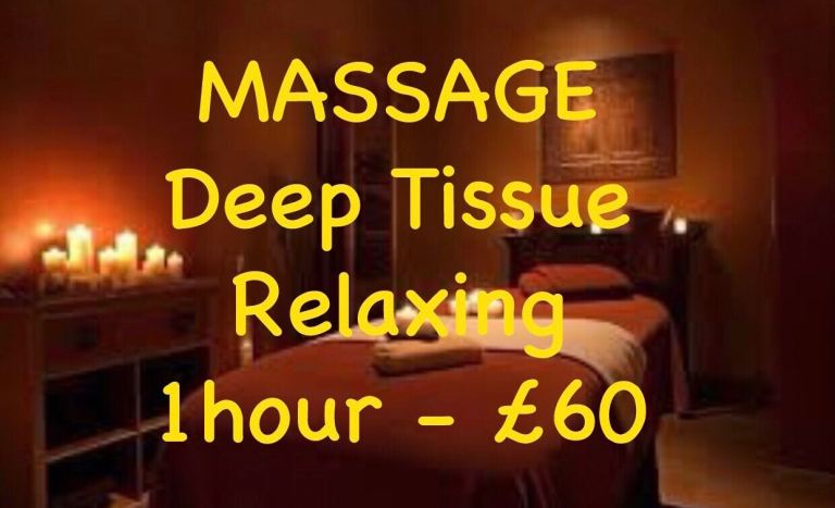 Professional Deep Tissue/Swedish Massage in Central London 