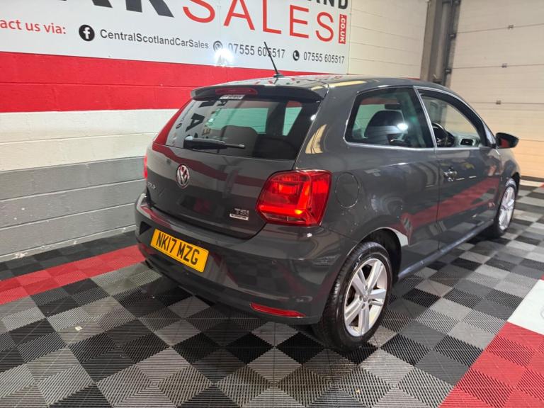 2017 Volkswagen Polo 1.2 TSI BlueMotion Tech Match Edition Euro 6 (s/s) 3dr HATCHBACK Petrol Manual