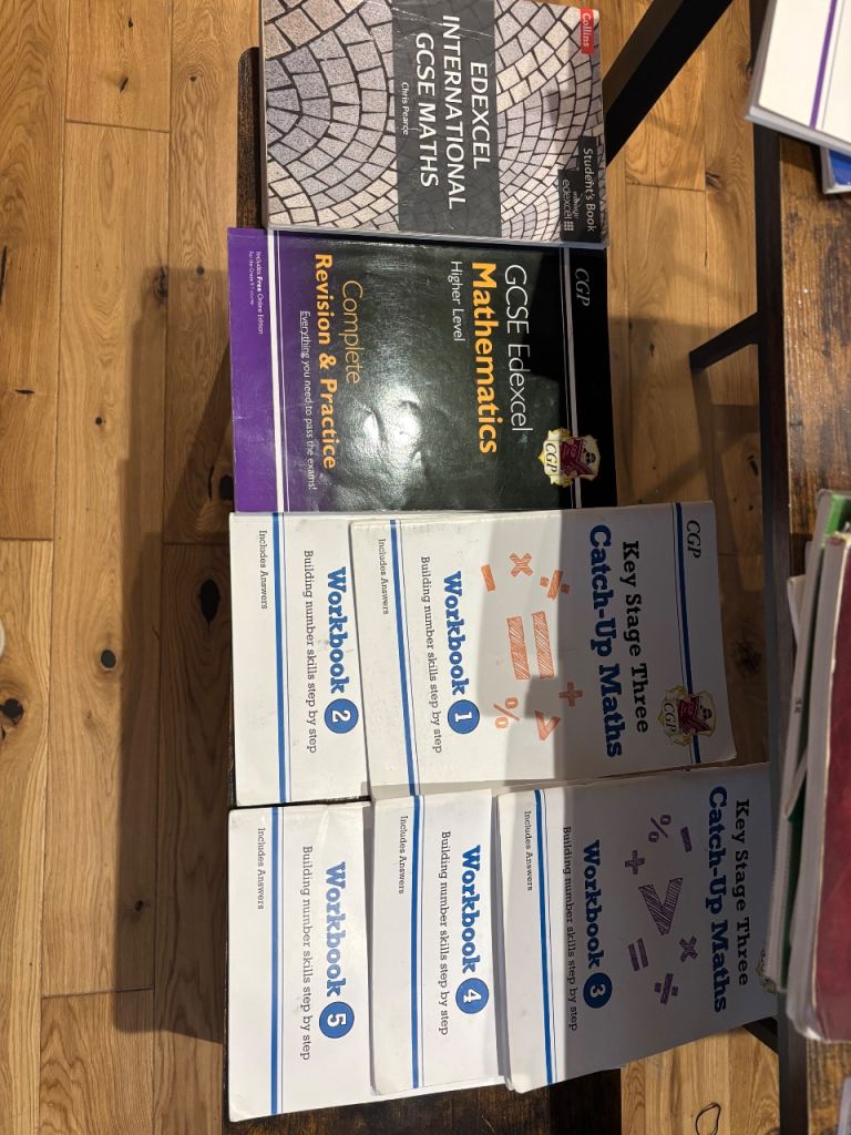 Maths GCSEs books 
