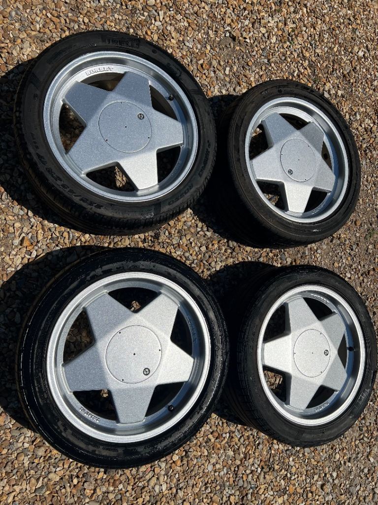 Borbet A 17 inch alloy wheels 