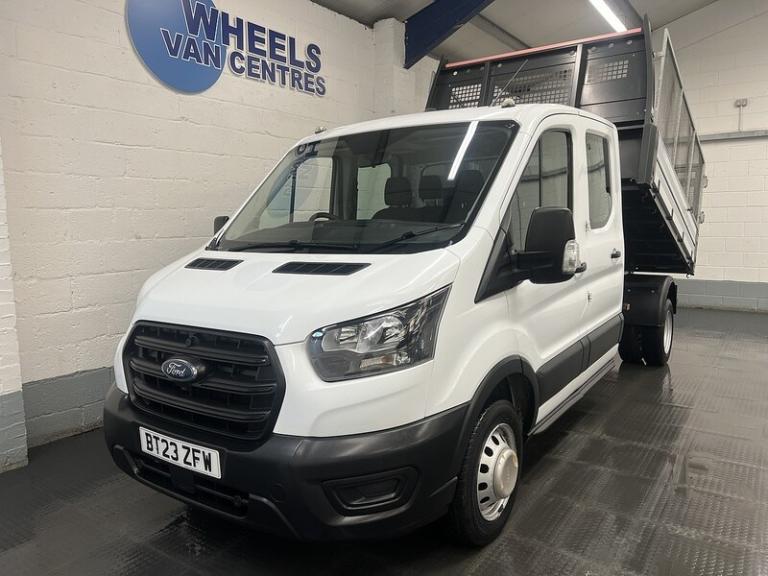 2023 Ford Transit 2.0 350 EcoBlue Leader Tipper Double Cab 4dr Diesel Manual RWD L3 Euro 6 (s Tip...