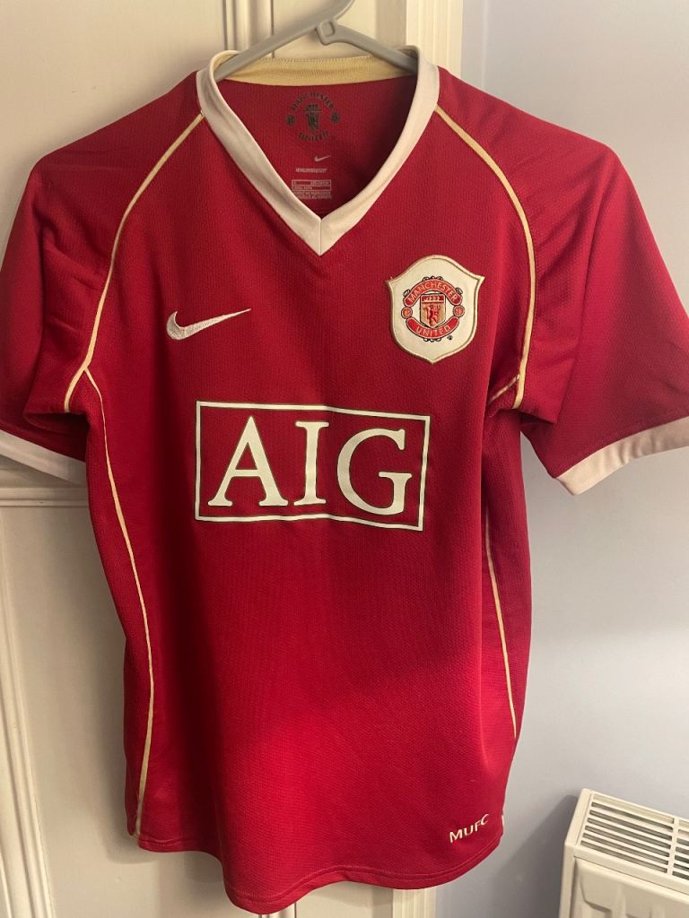 Manchester United Kids 2006/07 Giggs Football Shirt / Age 12-13 Years