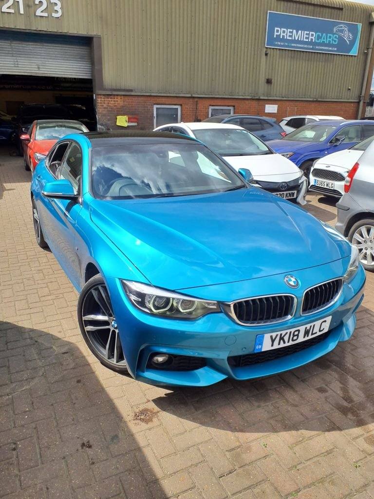 2018 18 BMW 4 SERIES GRAN COUPE 2.0 430I M SPORT HATCHBACK 5DR PETROL AUTO EURO 