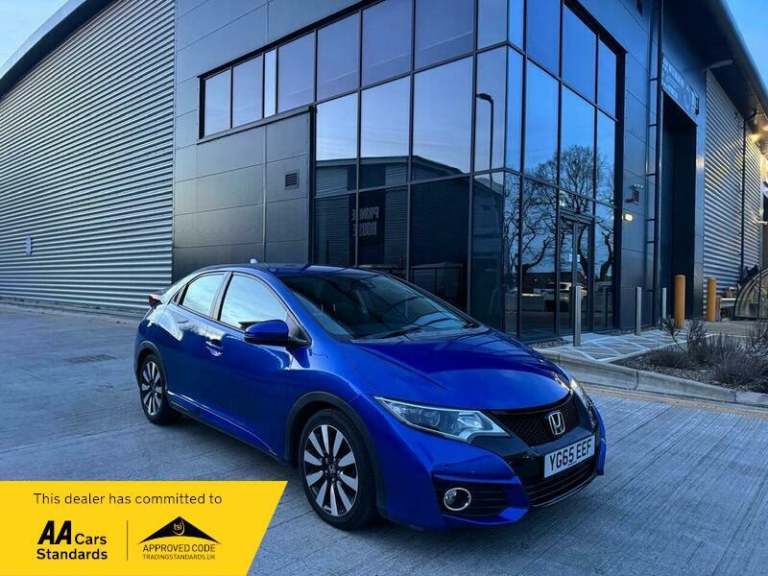 2015 Honda Civic 1.8 i-VTEC SE Plus (Navi) Auto Euro 6 5dr HATCHBACK Petrol Automatic