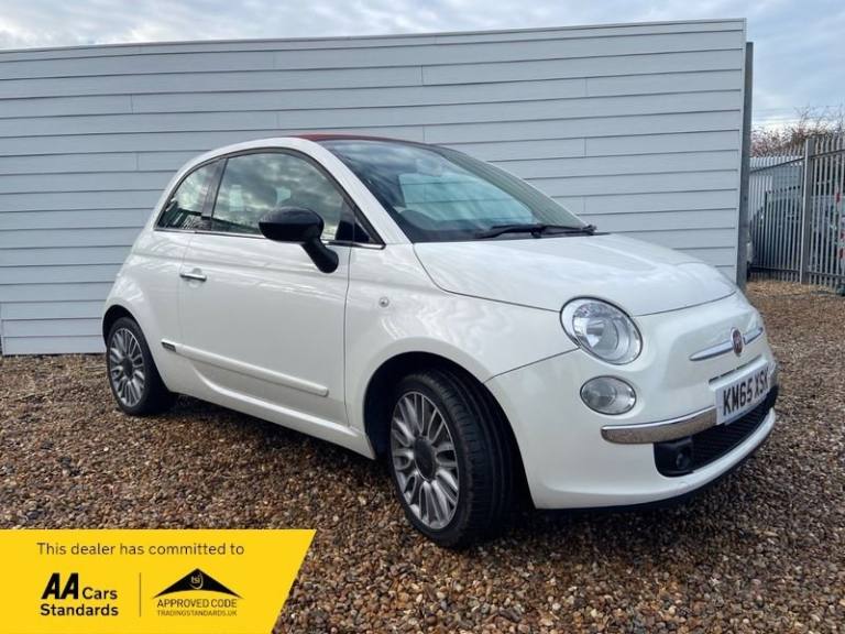 2015 Fiat 500 1.2 Lounge 2dr [Start Stop] CONVERTIBLE PETROL Manual