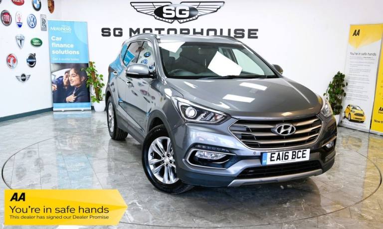2016 Hyundai Santa Fe 2.2 CRDi Blue Drive Premium 5dr Auto [7 Seats] ESTATE DIESEL Automatic