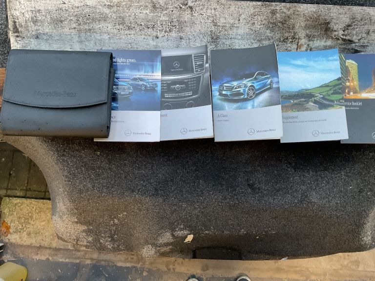 Mercedes A class book pack 