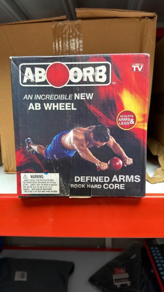 Aboorb Ab Wheel – New in Box