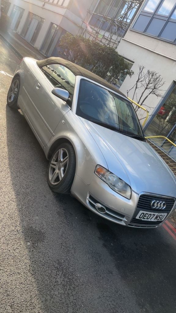 Audi, A4, Convertible, 2007, Manual, 1781 (cc), 2 doors