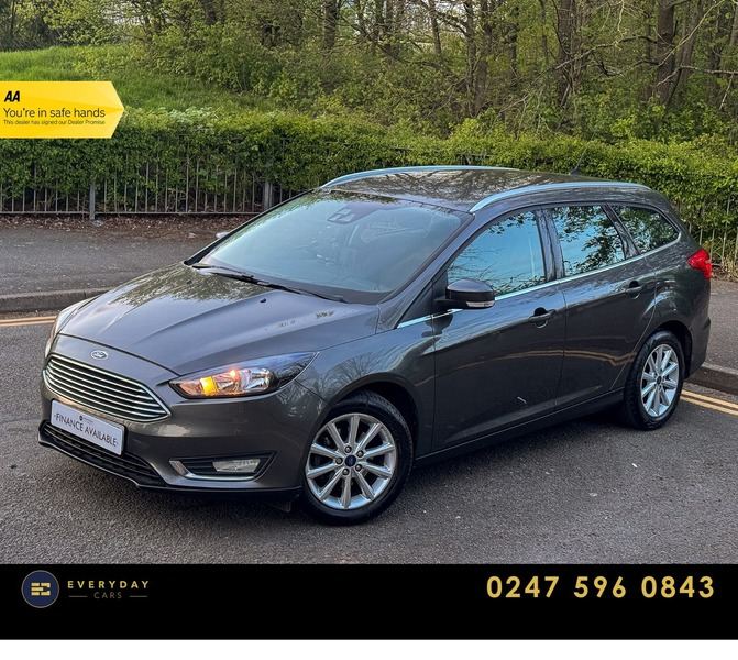 Ford Focus 1.6 Titanium Powershift 123 Bhp  MOT Apr 2027 _ 3 Keepers _ Sat Nav