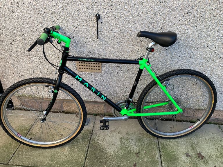Vintage mountain bike Marin Palisades Trail 18.5 inch frame 21 speed 26 inch wheels.