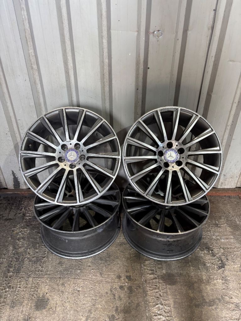 Mercedes AMG Turbine Style Alloy wheels 5x112 19”