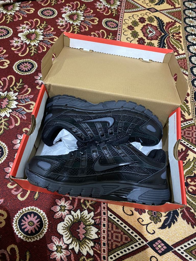 Nike P6000 UK Size 6 Black