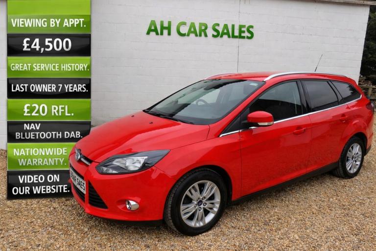2014 Ford Focus 1.6 TDCi 115 Titanium Navigator 5dr ESTATE Diesel Manual