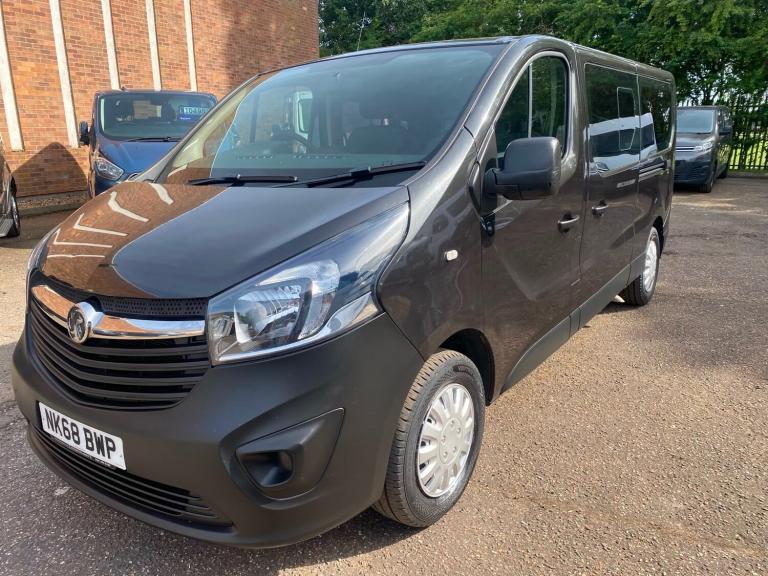 2018 68Reg Vauxhall Vivaro Extra LWB 1.6CDTi Euro6 5 Seater+Wheelchair Access