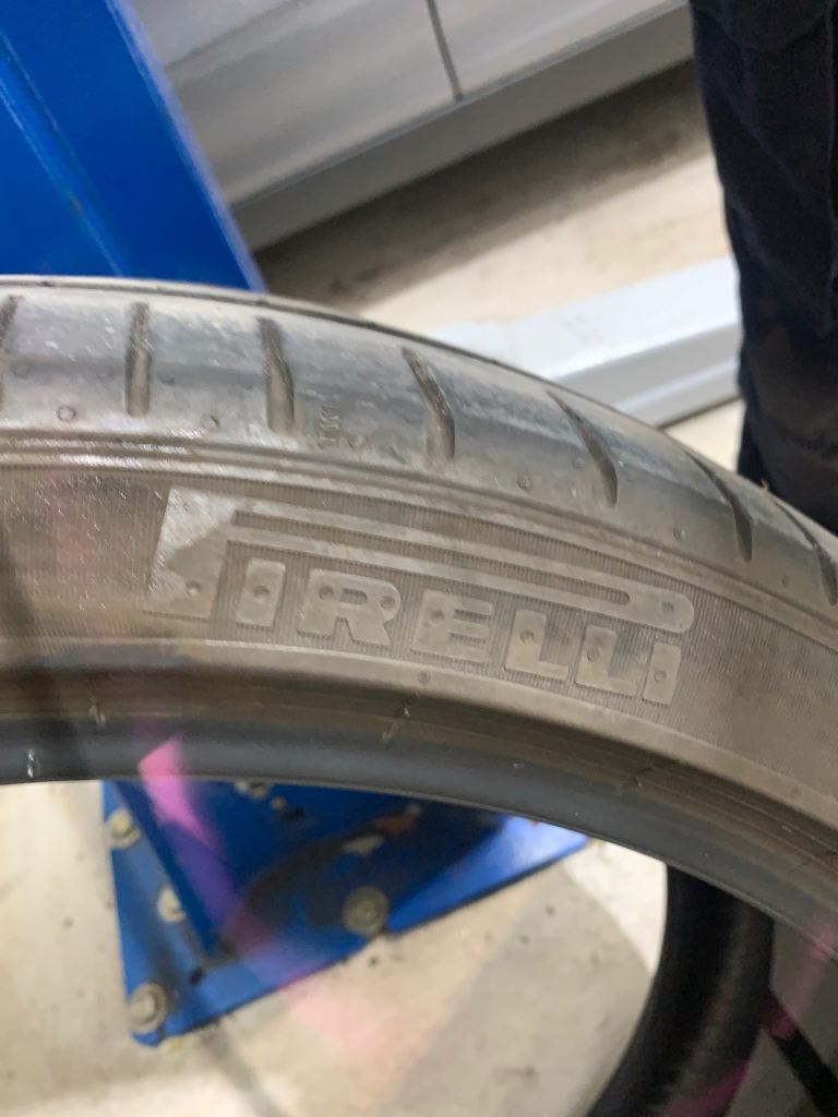 Pirelli P Zero 255/35/R21 pair of 4.5 mm 