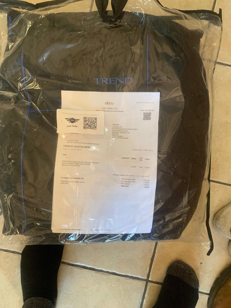 Ford transit seat covers