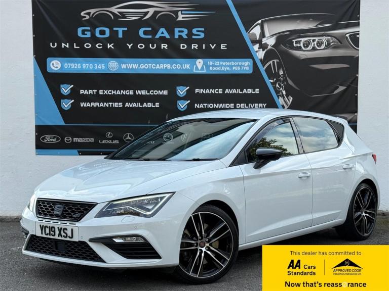  SEAT Leon 2.0 TSI Cupra 290 Lux DSG Euro 6 (s/s) 5dr Petrol Automatic