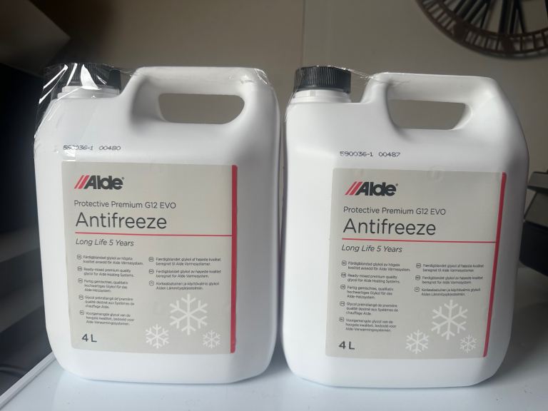 Alde caravan anti freeze G12 EVO