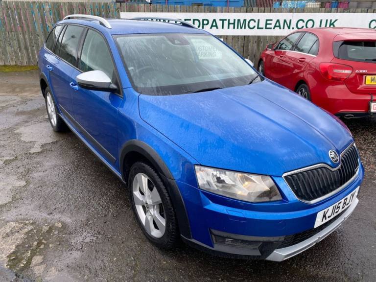 2015 Skoda Octavia 2.0 TDI CR 184 Scout 4x4 5dr DSG ESTATE DIESEL Automatic