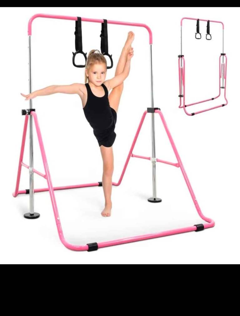 Kids Gymnastics Bar – Pink, Good Condition