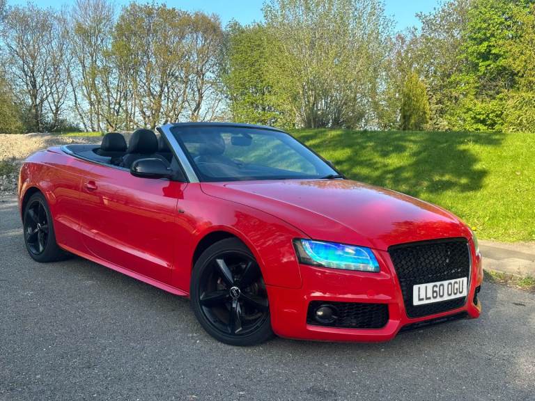 2011 Audi A5 Cabriolet 2.0 TDI S line fully loaded heated seats with heated neck heaters 