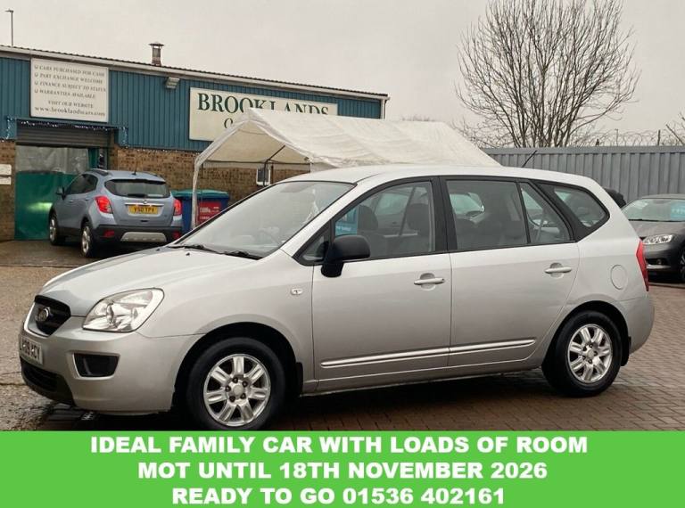 2009 Kia Carens 2.0 S5 MPV 5dr Petrol Manual MOT UNTIL NOVEMBER 2026 MPV Petrol Manual