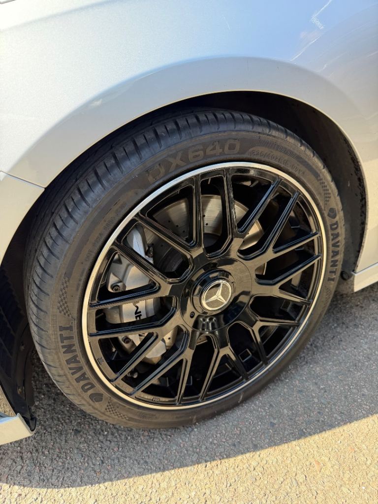 X4 FOX Gloss Black Alloy Wheels for Mercedes A Class AMG (W177)
