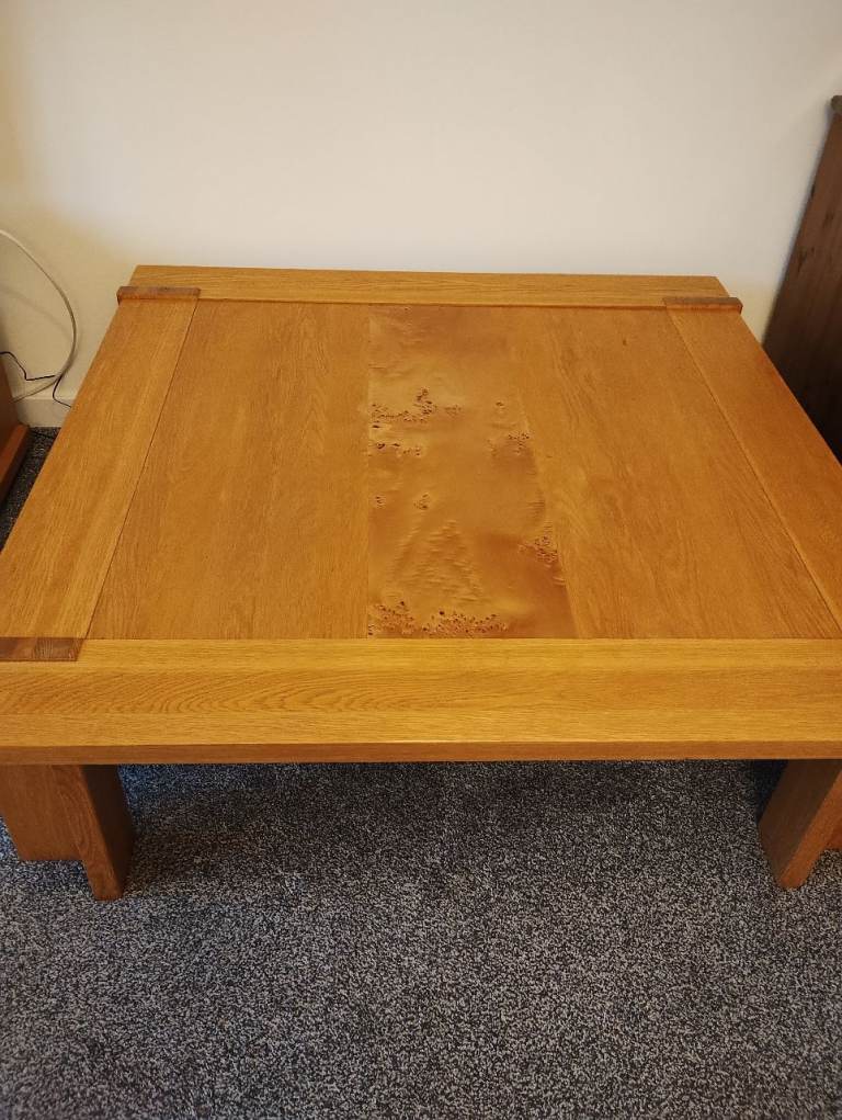 image for Matching coffee table and mirror. 