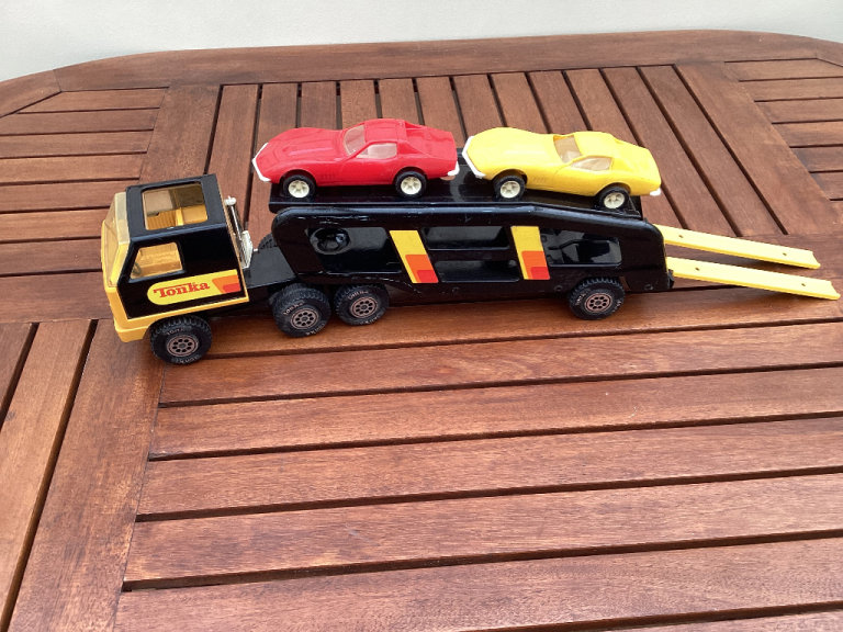 1980’s Tonka car carrier truck