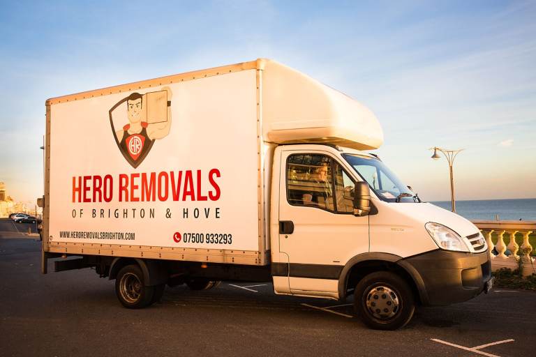 Man and van Removals in Brighton - From £40 p/h - .   