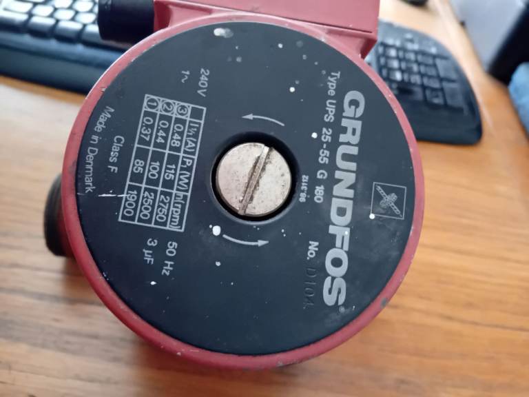 Grundfos Central Heating Pump UPS 25-55 G 180