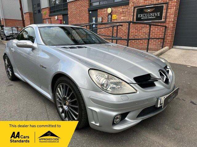 2005 Mercedes-Benz SLK 5.4 SLK55 AMG 7G-Tronic 2dr CONVERTIBLE Petrol Automatic