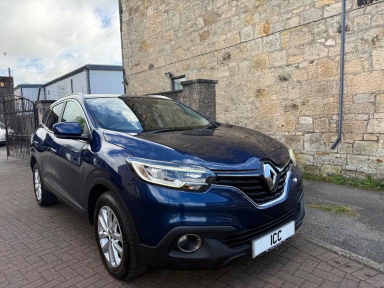 66 RENAULT KADJAR DYNAMIQUE NAV 1.5 DCI 5DR BLUE MET SATNAV £20 TAX BLUETOOTH AC