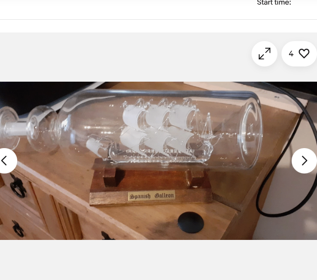 Ship In A Bottle, Spanish Galleon