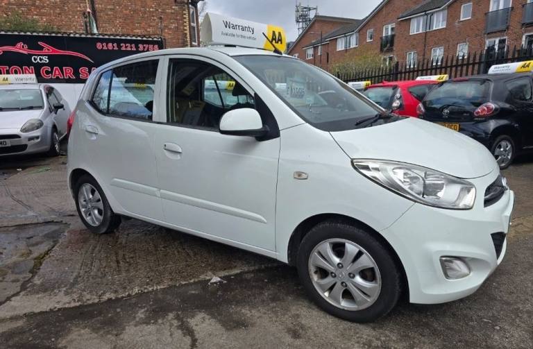 2012 Hyundai i10 1.2 Active 5dr HATCHBACK PETROL Manual
