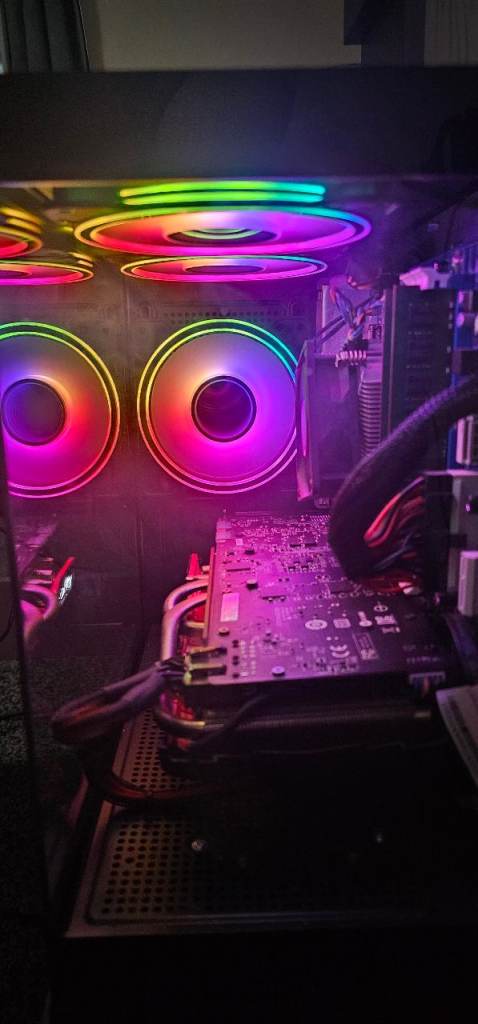 Gaming Desktop PC Setup - Monitor, Keyboard, Speakers, £400.00 for Sale