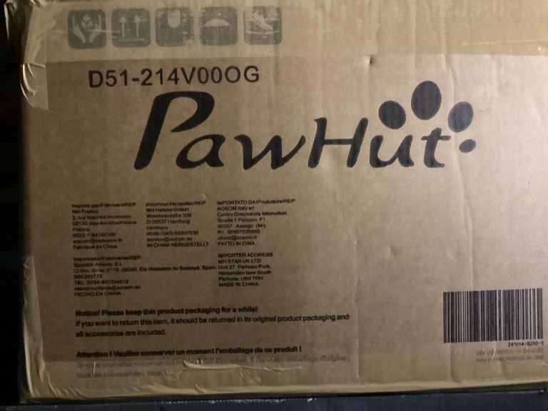 Pawhut hamster cage