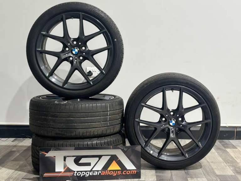 18" Genuine BMW 1 Series 2 series 554M F40/F44 Alloy Wheels & Tyres 5x112