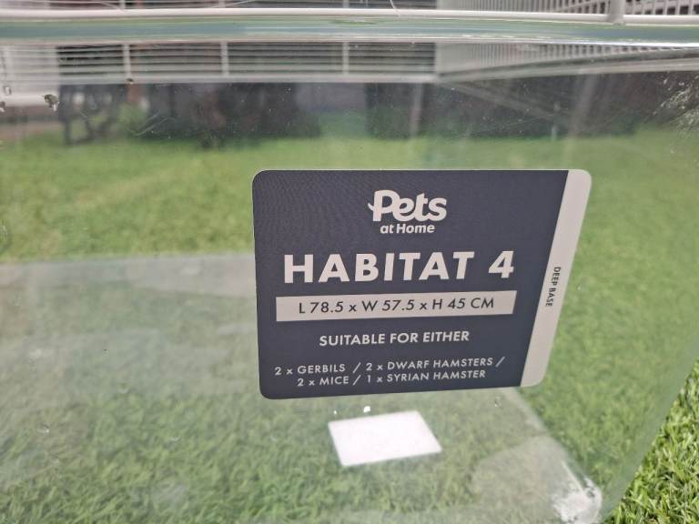 Hamster Cage and Accessories For Sale