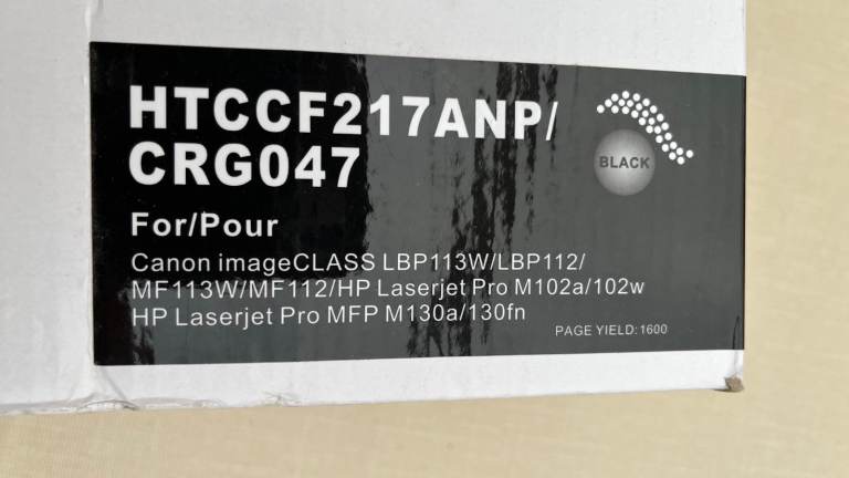 Black Toner Cartridge for HP/Canon Laser printer