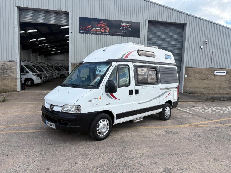 Peugeot BOXER 290 LX MWB HDI Auto-sleeper Symbol 2 berth motorhome 