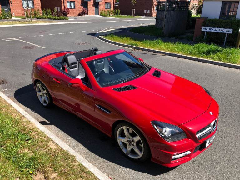 Mercedes-Benz SLK250 AMG Sport CDi (12) 2.2 Diesel 7spd Auto. CONVERTIBLE! 11 x SH. Lady owner. Mint