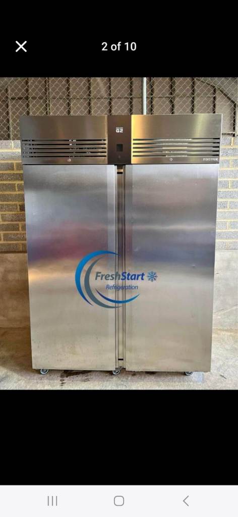 Foster G2 pro upright display fridge chiller catering commercial restaurant kitchen kebab shop